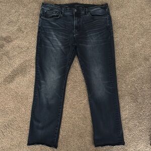Men's Dark Blue Jeans Joseph Abboud  40x30 Pipe Slim fit